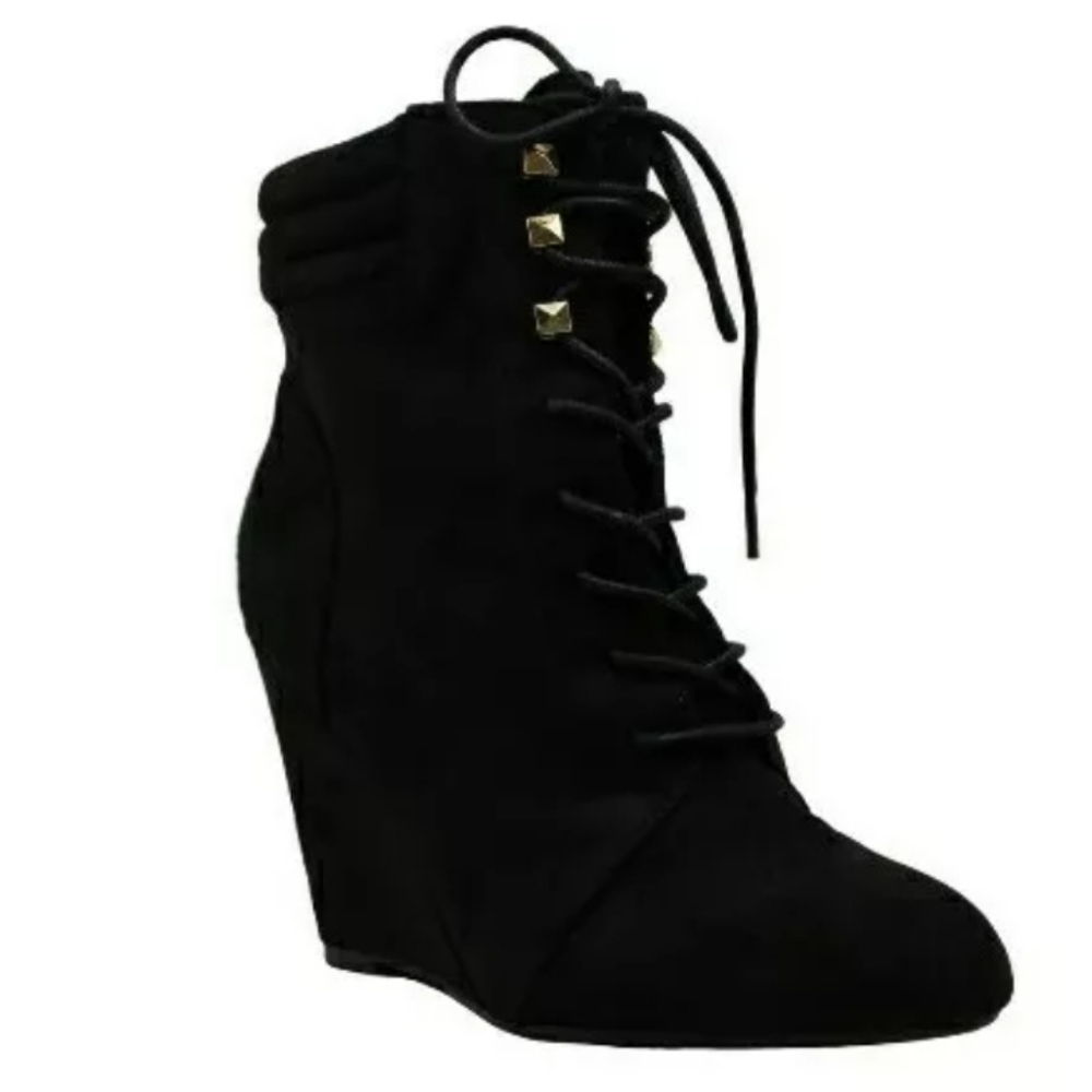 Rebel by Zigi Womens Kerlynn Closed Toe Ankle Fashion Boots, BLACK, Size 9.0